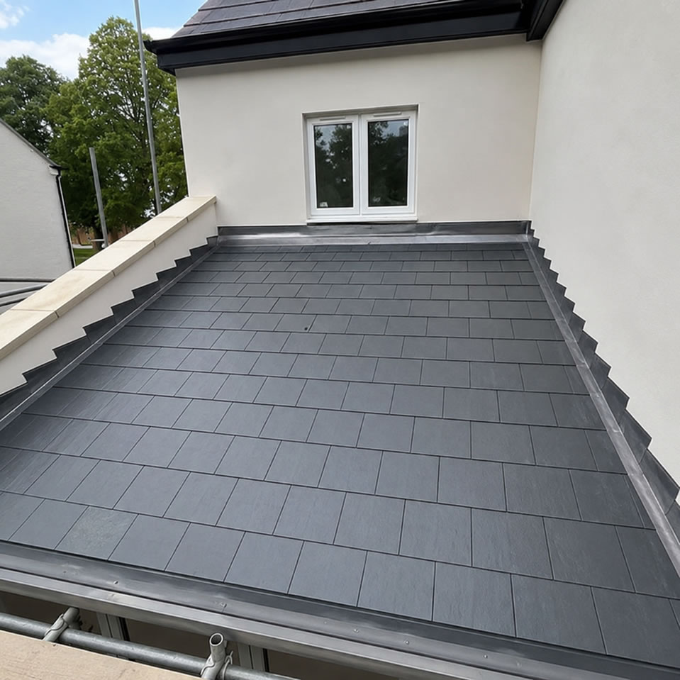 New slate roof replacement in UK